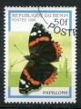Timbre Rpublique du BENIN  1996  Obl  N  710P  Y&T  Papillons