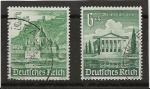 ALLEMAGNE EMPIRE  ANNEE 1940  Y.T N°677-678 OBLI 