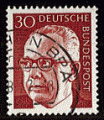 RFA 1971 - Y&T 509 - oblitr - 3 prsident fdral Dr Gustav Heinemann