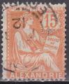 ALEXANDRIE N 25 de 1902 oblitr