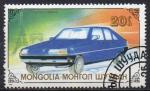 MONGOLIE N 1673 o Y&T 1989 Moyens de transports automobiles (Citron)