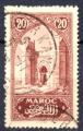 Timbre Colonies Franaises du Maroc 1923-27  Obl  N 104 Y&T