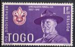 TOGO N° 335 *(ch) Y&T 1961 Scoutisme (Lord Baden Powell)