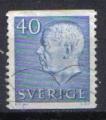 Timbre SUEDE 1961 - YT 470 -  ROI Gustave VI Adolphe 