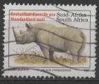 AFRIQUE DU SUD N 813 o Y&T  1993 Rhinocros (Diceros bicornis)
