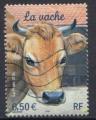 TIMBRE FRANCE  2004 - YT 3664 - srie nature La Vache 