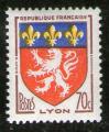 **   FRANCE     70 c   1958  YT - 1181   " Lyon "   ** 