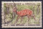 Sngal (Rp.) 1960 - Faune/Fauna (parc Niokolo-Koba): Gazelle Guib - YT 202 