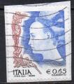  ITALIE N 2702 o Y&T 2004 La femme dans l'art (dtail fresque)