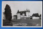 CP 45 Sully-sur-Loire - Le Chateau Fodal et la Sange (timbr 1954)