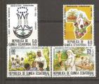 Guine Equatoriale N Yvert  198/01 - Edifil 65/68 (neuf/**)