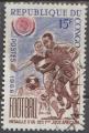 CONGO 1966 195 oblitr Football (morceau de scotch au verso)