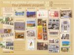 Carte PAP de service de Phil@poste - timbre Programme 2012 brun - 2me semestre 