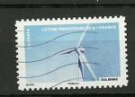 France timbre n 900 ob anne 2013 Fte du Timbre l'air : Eolienne