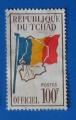 Tchad 1966 - Service 9 - Drapeau (Obl)