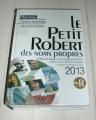 Livre Book Le Petit Robert des Noms Propres 2013