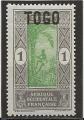 TOGO année 1921-22  Y.T N°101 neuf** cote 0.75€ Y.T 2022 gomme coloniale  