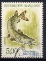 Timbre FRANCE  1990 Obl  N 2666 Y&T poissons