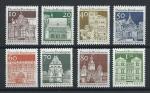 Allemagne RFA N391/97A** (MNH) 1967/69 - difices historiques 