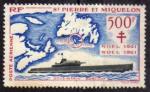 St-Pierre & Miquelon 1962 - 20me Anniv. ralliement du Territoire - YT A28 