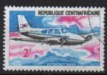 CENTRAFRICAINE REP N 95 o Y&T 1967 Avions (Beechcraft Baron)