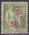 Timbre oblitr n 480(Yvert) France 1941 - Paix surcharg