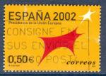 Espagne 2002 - oblitr - prsidence de l'union europenne 