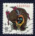 FRANCE 2014 Oblitr Used Stamp Ferie Astrologique Signe Taureau