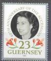 Guernesey 1992 - Reine/Queen Elizabeth II, en/on 1952, 23 p - YT 556 / SG 552 **