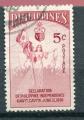 Timbre des PHILIPPINES 1954  Obl  N 427  Y&T