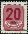 Hungra 1946-50.- Cifra. Y&T 175. Scott J194C. Michel P181Y