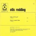 SP 45 RPM (7")   Otis Redding  "  Look at the girl  "
