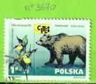 OURS - POLOGNE N3670 OBLIT