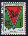 COTE D'IVOIRE N289 o Y&T 1969 Armoirie Bouak