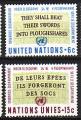 Nations-Unies New-York 1967  Y&T  172/73  N**