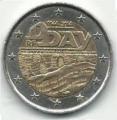 France 2014 - Pice/Coin 2 , Comm. D-Day (Dbarquement), circule mais prope