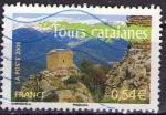 3942 - Les Tours catalanes - oblitr - anne 2006