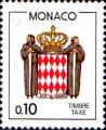 Monaco Taxe N** Yv:76 Mi:80