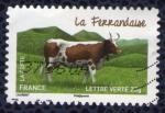 France 2014 Oblitr Used Stamp Vache Cow La Ferrandaise Y&T 964