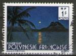**   POLYNESIE Fr.    1 F  1986  YT-271  " Bora Bora "  (o)   **