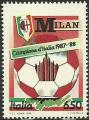 Italia 1988.- Futbol. Y&T 1783**. Scott 1743**. Michel 2051**.