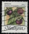 Malaisie 1986 Oblitr Used Plante Garcinia mangostana Mangoustanier SU