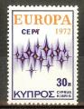 CHYPRE N°367* (Europa 1972) - COTE 1.20 €