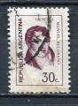Timbre ARGENTINE 1974  Obl   N 972  Personnages  