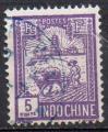 INDO-CHINE N 131 o Y&T 1927 Laboureur et tour de Confucius