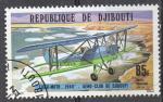Djibouti 1978; Y&T n PA 117; 85F, aroclub de Djibouti, avion Tiger-Moth