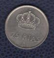 Espagne 1983 Pice de Monnaie Roi Juan Carlos I 25 pesetas couronne au verso