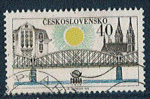 Tchcoslovaquie 1978 - YT 2279 - oblitr - Pont ferroviaire