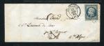 Rare lettre de Grenoble pour St Laurent du Cros ( 1853 ) avec un n° 10