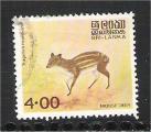 Sri Lanka - Scott 596   deer / cerf